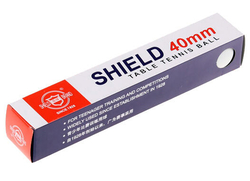Shield míčky na stolní tenis  bílá