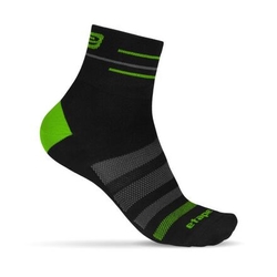 SOX sportovní ponožky černá-zelená