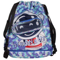 Astronaut plavecký batoh modrá