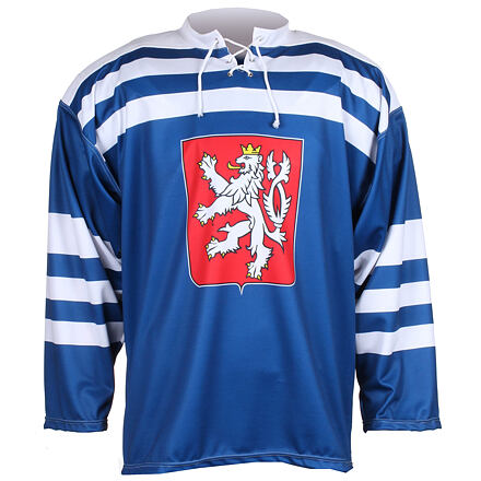 Replika ČSR 1947 hokejový dres modrá